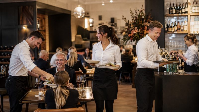 Service im Restaurant